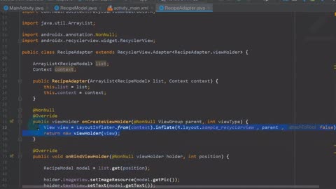 29 Code Logic of RecyclerView - RecyclerView in Android _3