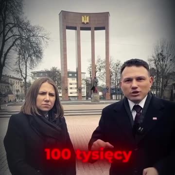 Il candidato alla presidenza polacca Slawomir Mentzen è venuto a Leopoli ....