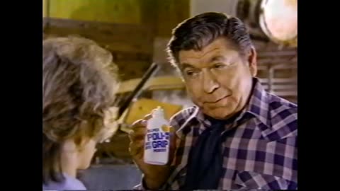 January 30, 1989 - Claude Akins for Super Poli-Grip