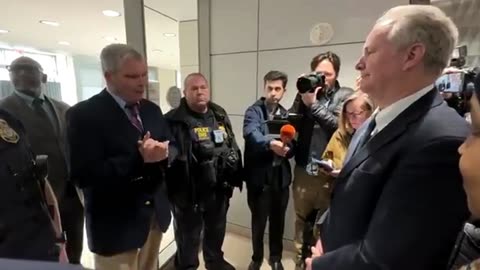 Watch as Democrats get denied access to the USAID building.