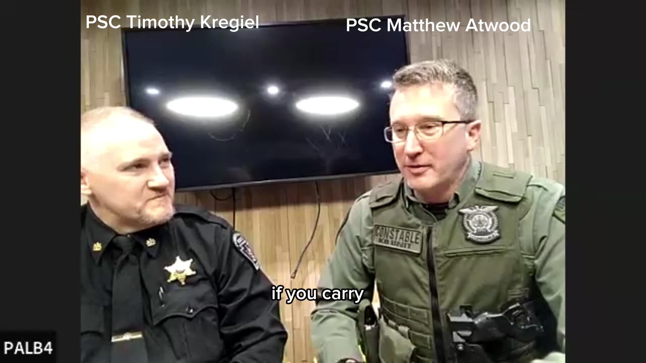 Interview with Constable Matthew Atwood