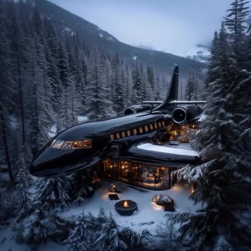 An Airplane Shaped Villa 🤩🤗