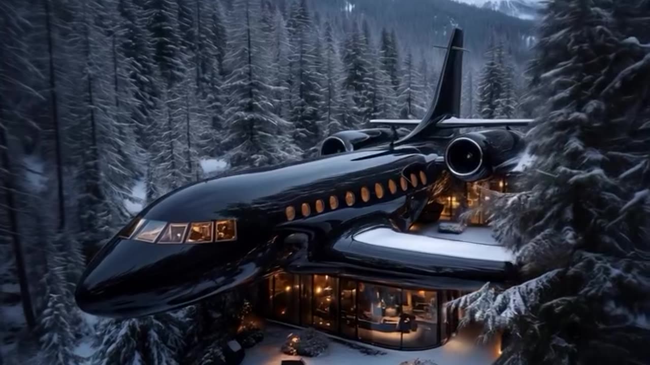 An Airplane Shaped Villa 🤩🤗