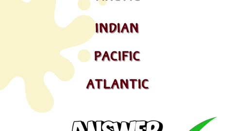 ❤️Fun quiz for kids! Try to gues EP.12 🎁Which ocean is the largest?