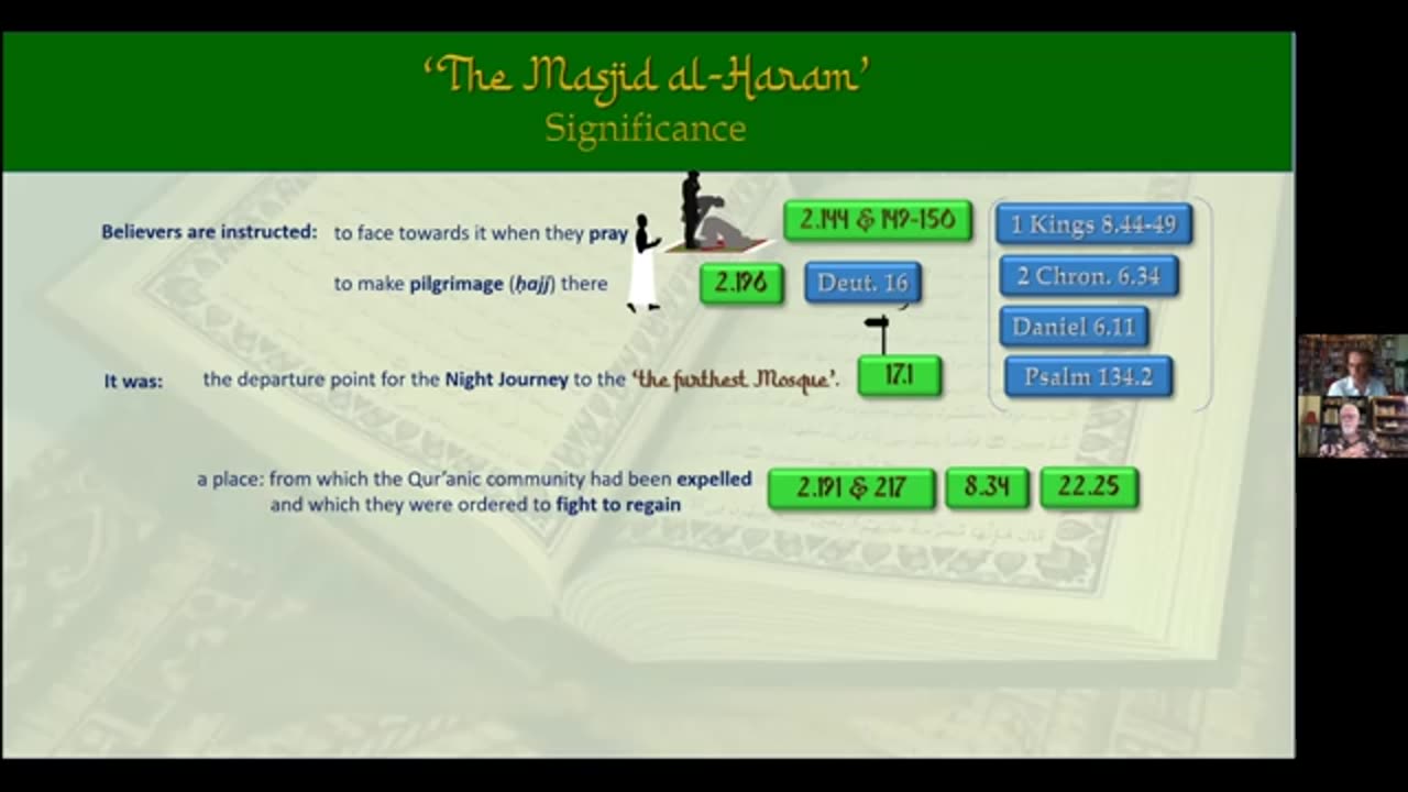 75 The Qur'an focuses a lot on Jerusalem, Paul finds!