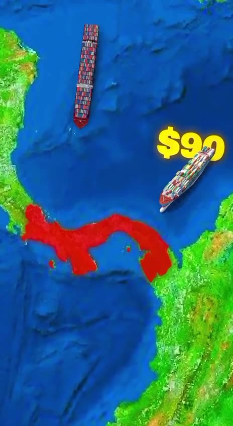 Blackrock has secured control of the Panama Canal @TikTokNews45