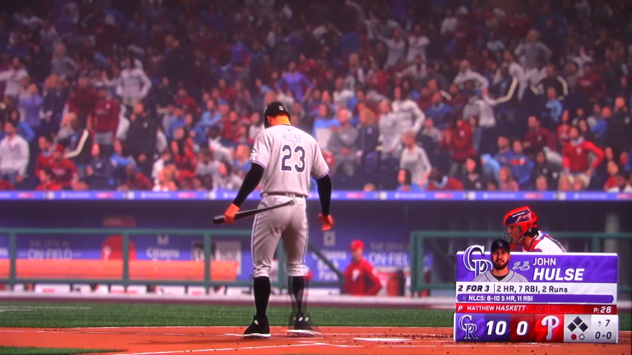 MLB The Show: Colorado Rockies vs Philadelphia Phillies (S10 NLCS G3)