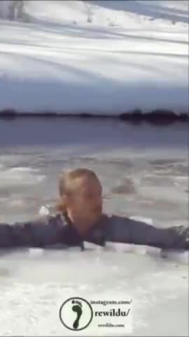 HOW TO SURVIVE IF YOU EVER FALL THROUGH ICE - SELF RESCUE EXPLAINED
