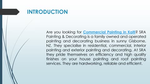 Are you looking for Commercial Painting in Kaiti?