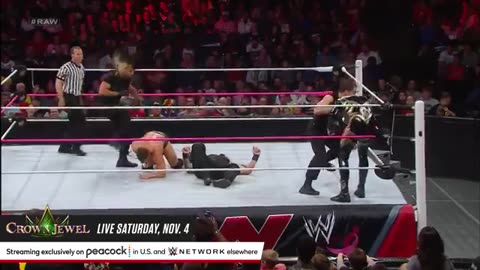 FULL MATCH: WWE Tag Team Championship – Rhodes & Goldust vs. Rollins & Reigns on Raw