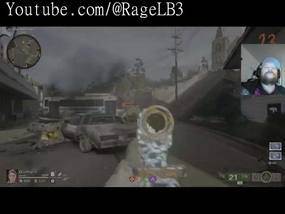 Rage plays Call of Duty Black Ops 6 zombies liberty falls round 31 exfil