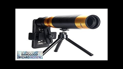 MOGE 45x60 HD Monocular Telescope Mini Scope Viewing Telescope For Travel Hunting Review