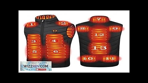 TENGOO HV-13 Heated Vest 13 Heating Areas Oversized Women Men Winter Vest Review