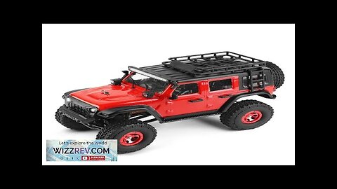 Wltoys 2428 RTR 1/24 2.4G 4WD RC Car Rock Crawler Off-Road Climbing Review