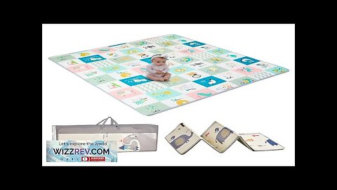 VEVOR 71"x79" Baby Play Mat Kids Crawling Soft Activity Floor Playmat 2 Review