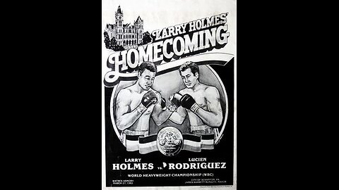 Larry Holmes vs Lucien Rodriguez - Mar 27 1983 - Watres Armory, Scranton, PA