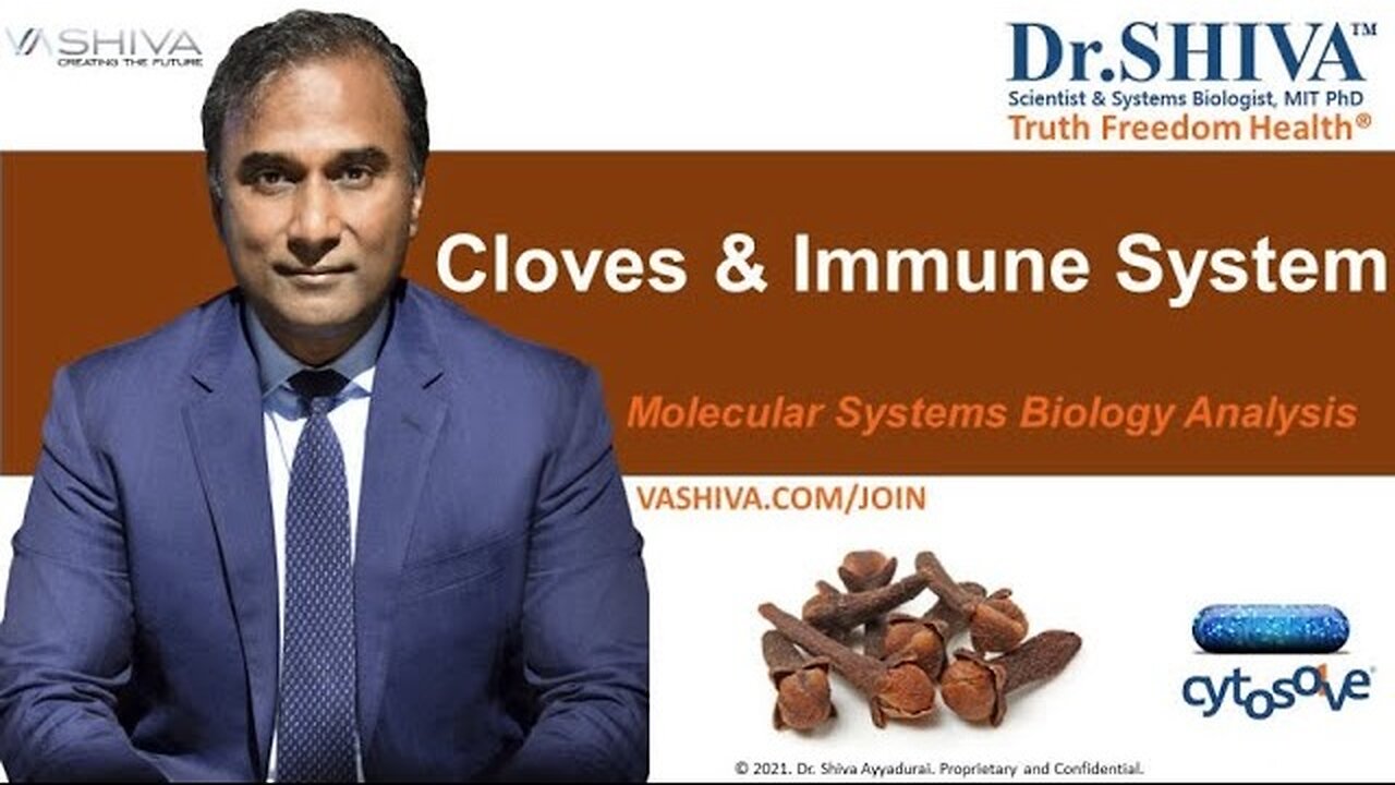 Dr.SHIVA™: Cloves on Immune Health @CytoSolve® Systems Analysis(4/21)