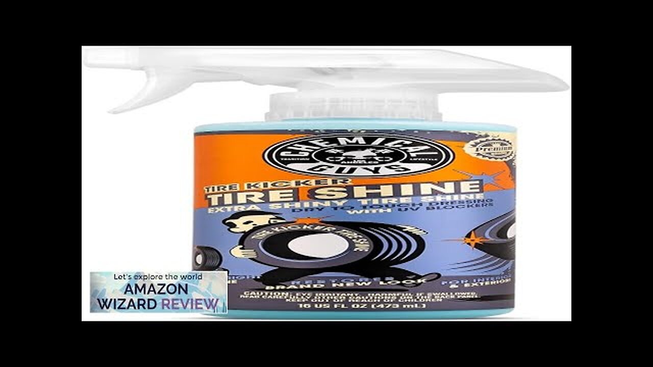 Chemical Guys TVD11316 Tire Kicker Sprayable Extra Glossy Tire Shine (Works on Review