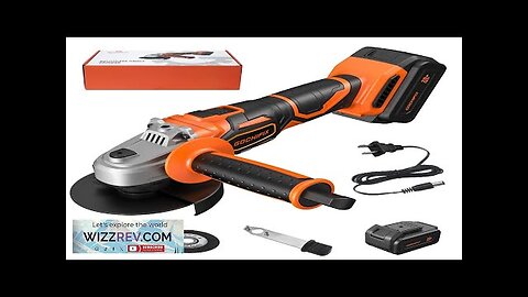 GOCHIFIX 8000RPM Cordless Brushless Angle Grinder 4Ah Li-Ion Battery Power Angle Grinders Review