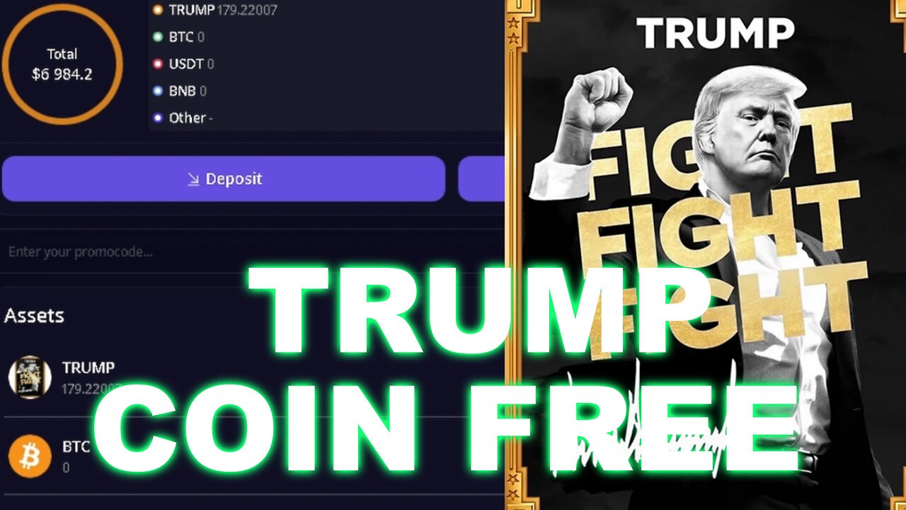 Get 179 TRUMP COIN + $7000 Instantly: A Free and Hassle-Free Crypto Solution!