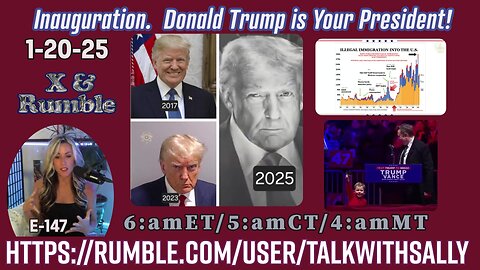 Inauguration. Trump is our next President! 1-20-25