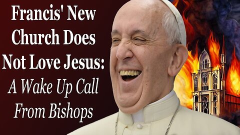 Francis' New Church Does Not Love Jesus: A Wake Up Call From Bishops