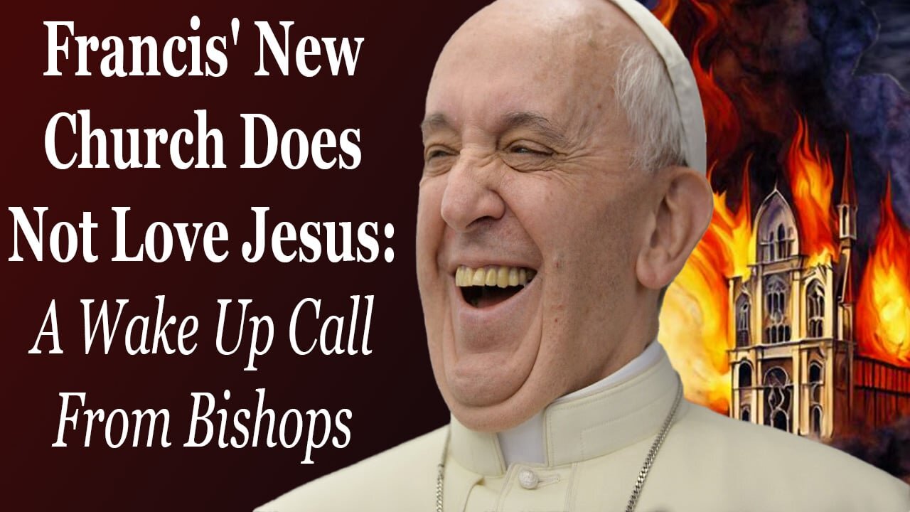 Francis' New Church Does Not Love Jesus: A Wake Up Call From Bishops