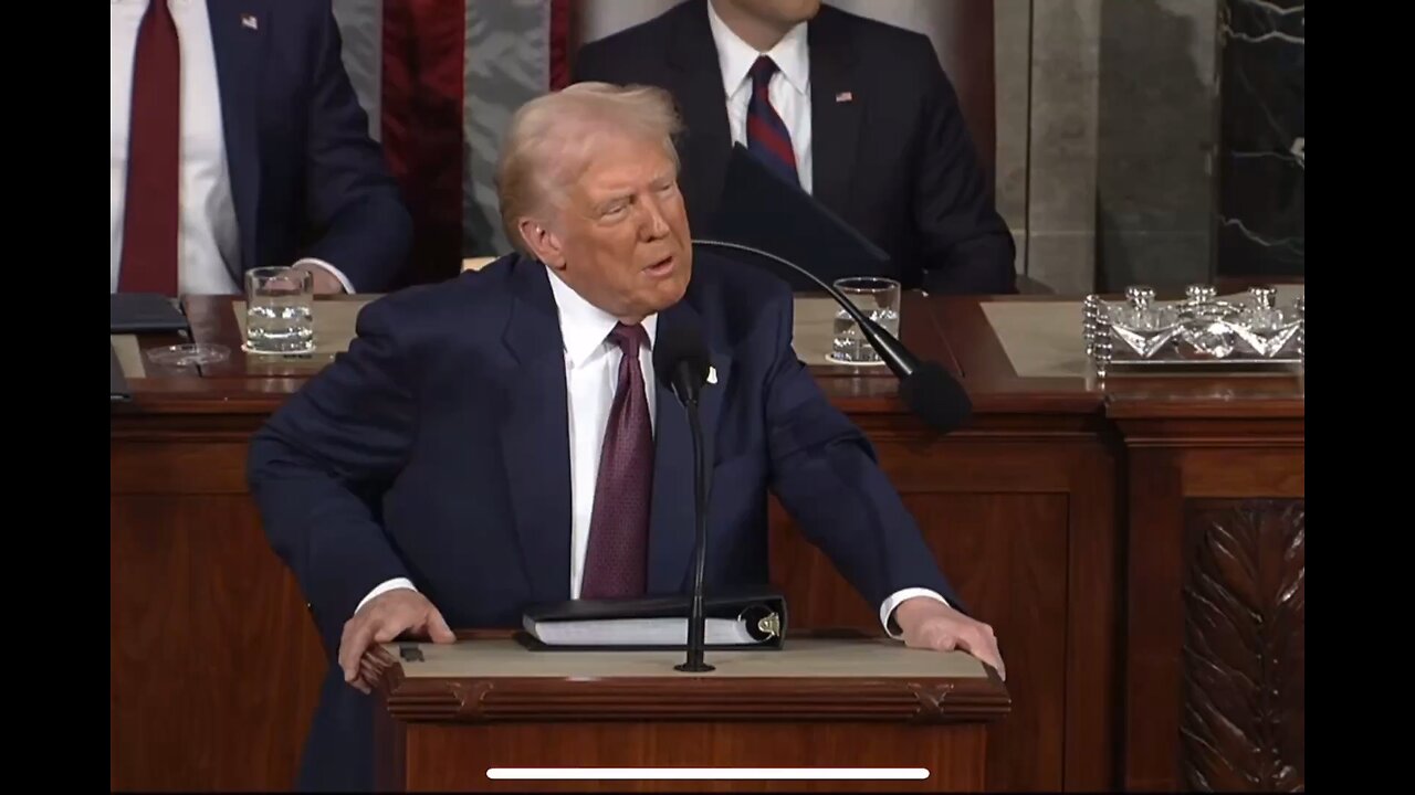 Trump declares That America is Back