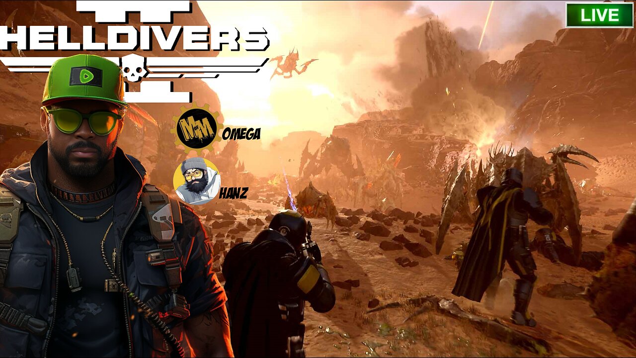 🟢 SUPER TROOPIN' HELLDIVERS 2 w/ @MeistersMadness & @hanzdiamondball