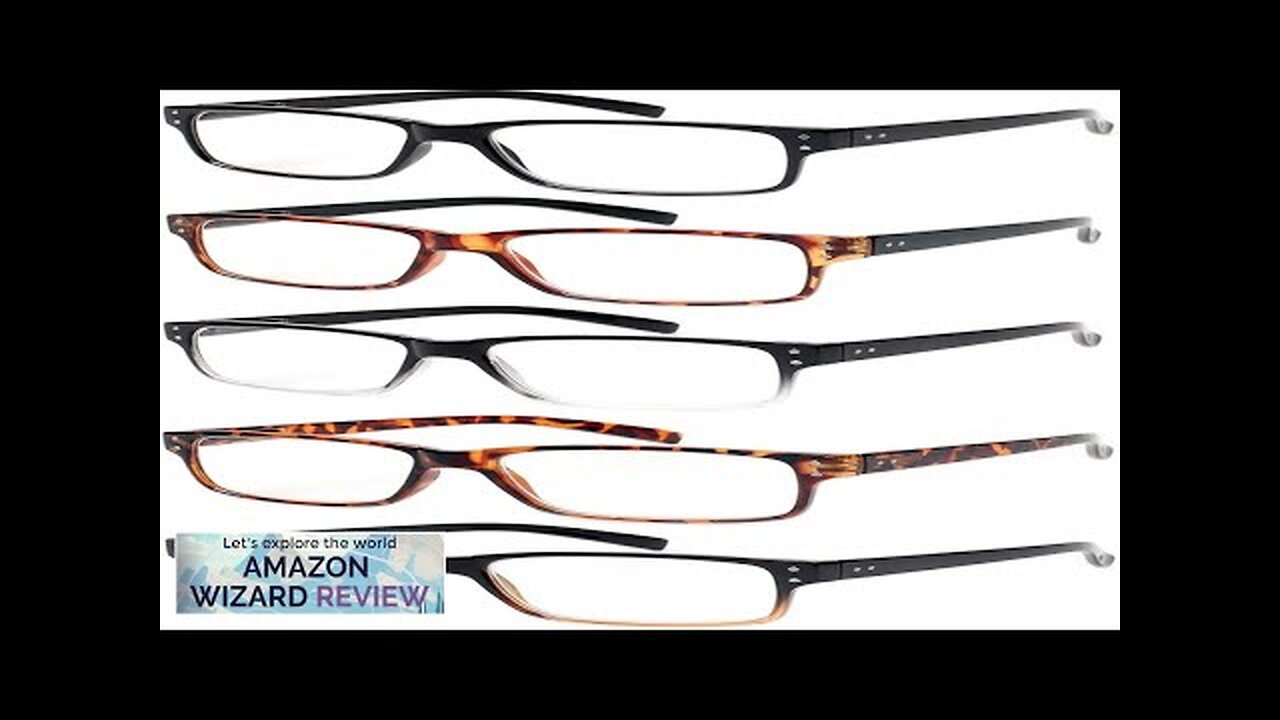 NORPERWIS Reading Glasses 5 Pairs Quality Readers Spring Hinge Glasses for Reading Review