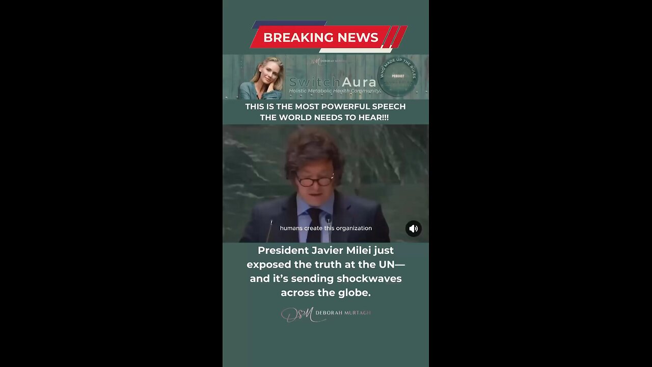 Argentina most powerful speech ever