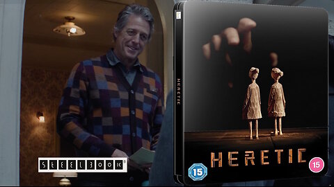 Heretic [4K UHD & Blu-ray SteelBook] Starring Hugh Grant