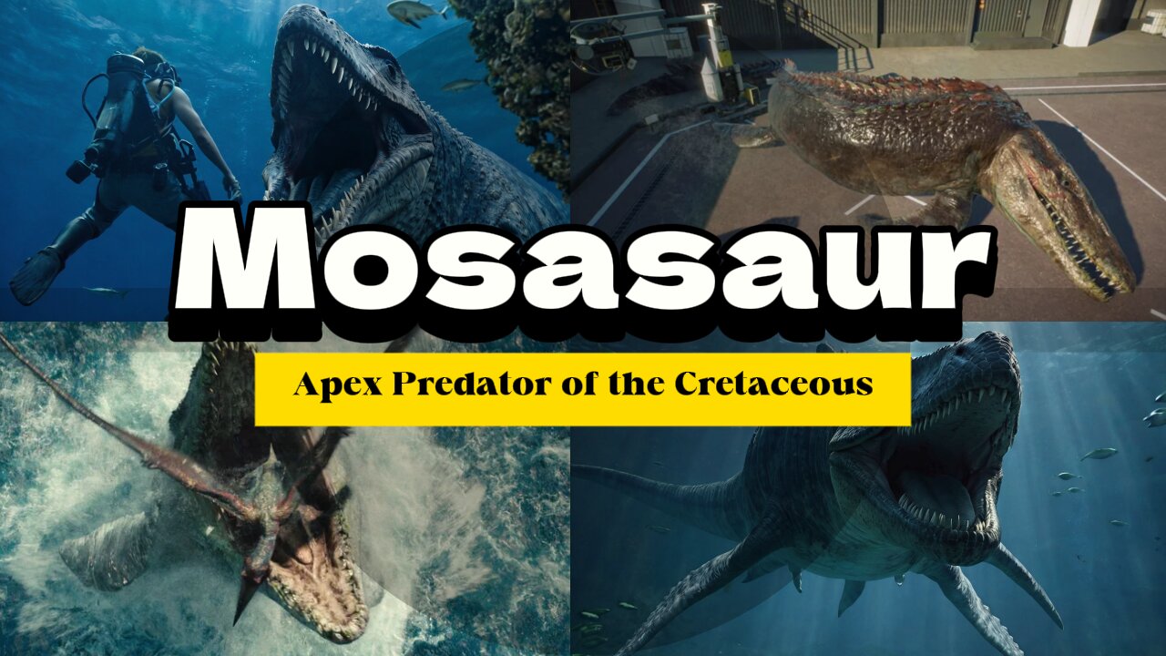 Mosasaur: The Apex Predator of the Cretaceous Seas