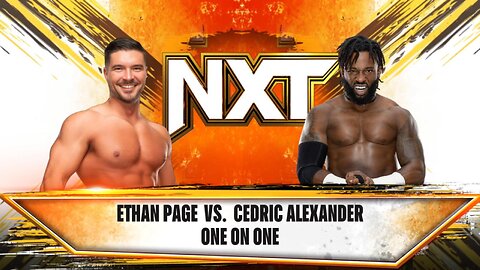 Ethan Page vs Cedric Alexander