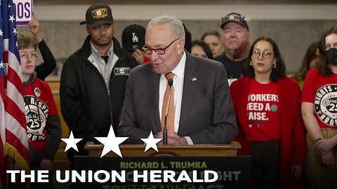 Democratic Lawmakers Hold a Press Conference on the Protecting the Right to Organize Bill