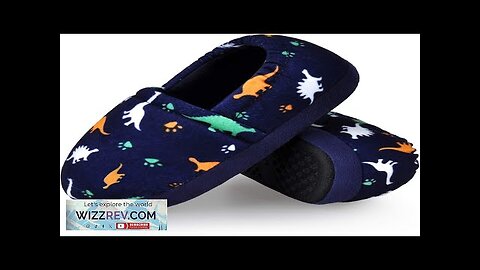 Kids Slippers Boys Anti Skid Rubber Sole Indoor Outdoor Shoes Review