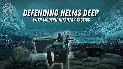 500 Modern Troops Vs 10,000 Uruk-Hai - Tactical Analysis of Helms Deep