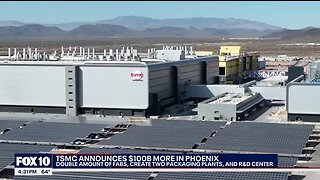 TSMC to invest $100B more in Arizona, totaling $165B