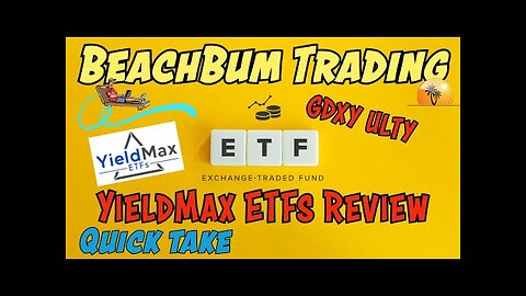 YieldMax ETFs Review | GDXY | ULTY | Quick Takes