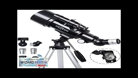 Telescope 70mm Aperture 500mm for Kids & Adults Astronomical Refracting Telescopes Review