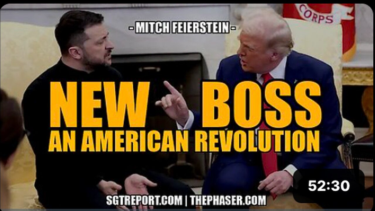 NEW BOSS: AN AMERICAN REVOLUTION -- Mitch Feierstein