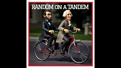 Random on a Tandem, Happy President's Day. #presidentsday #holiday #railstotrails #bicycleculture