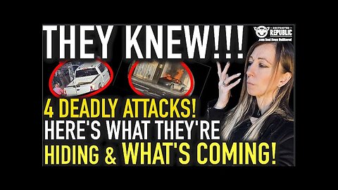 THEY KNEW! 2025 & BANG! 4 Deadly Attacks! Here’s What They’re Hiding & What’s COMING!