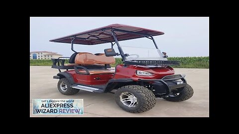 MMC Lifted 72V Lithium Battery Golf cart User's manual Review