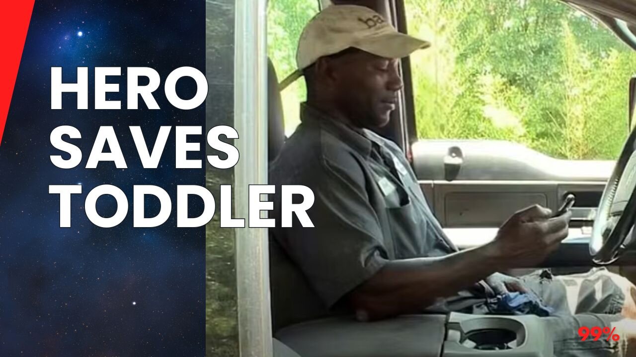 Heroic Rescue: Man Saves Toddler from Highway Danger!