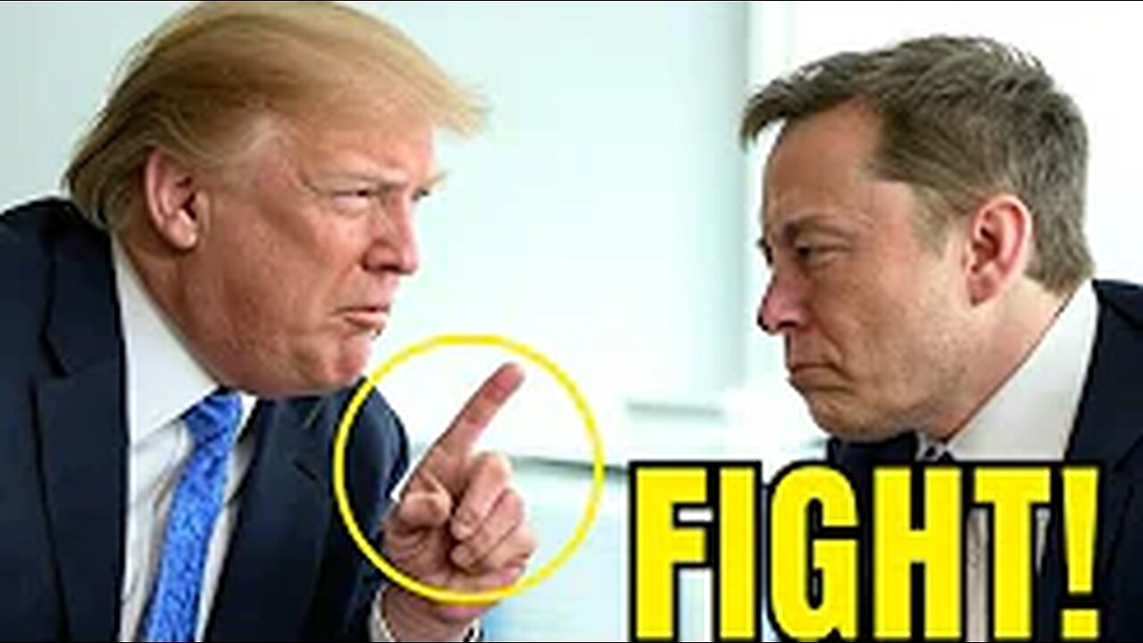 Trump and Elon Musk have SCREAMING FIGHT Sunday!?