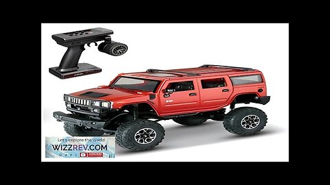 SG PINECONE FOREST 2403 Hummer H2 1/24 2.4G 4WD RC Car Off-Road Review