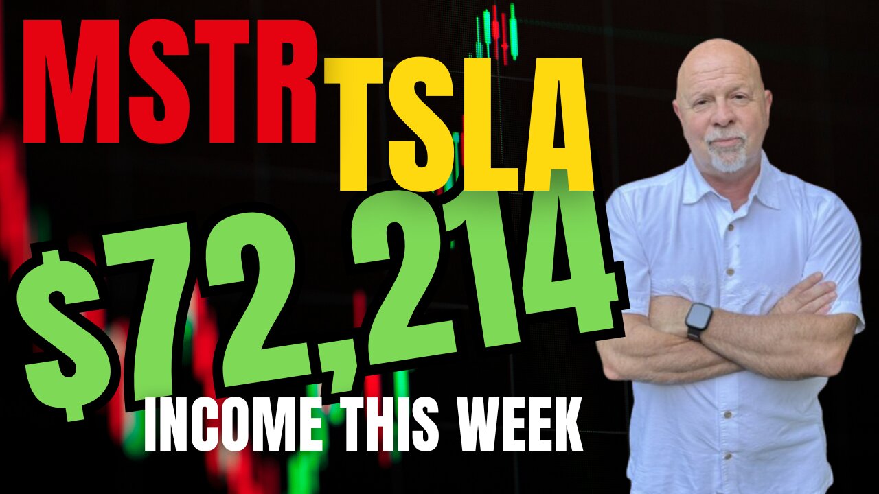 Tesla and MicroStrategy are paying me $72K in income this week