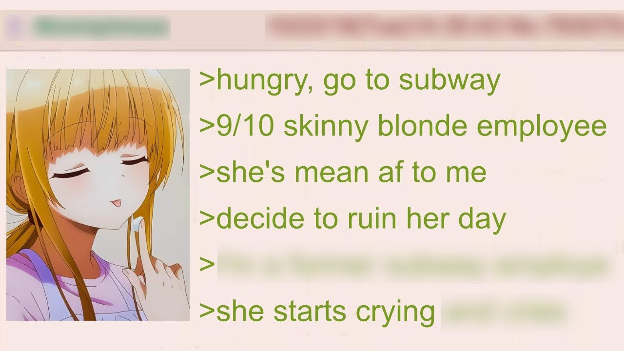 Hot Subway Employee Is Unfriendly To Anon, So He Ruins Her Day | 4Chan Greentext Stories