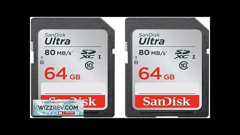 SanDisk Ultra 64GB 2‑pack SDXC UHS-I Class 10 Memory Card Review